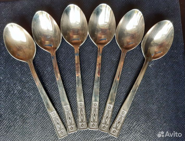 Вилки и новые ложки десертные, нерж. СССР