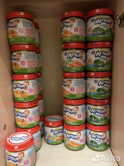 Фруктовое пюре агуша