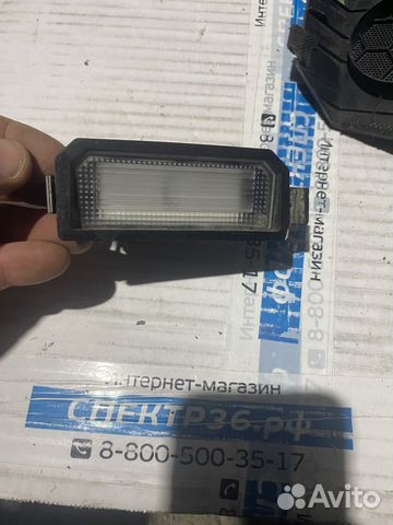 Фонарь подсветки номера правый Kia Stinger 1 CK бу