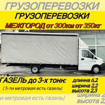 Грузоперевозки газель Межгород от 300км, Снежинск