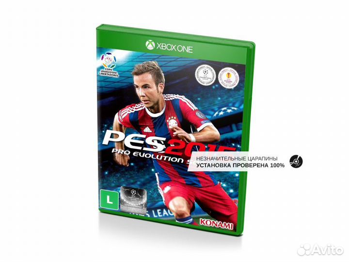 PES 2015 Pro Evolution Soccer, б/у, незнач.царап