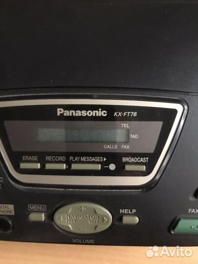 Факс panasonic KX-FT76