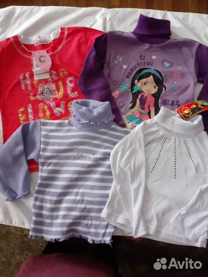 Детская одежда от 2до 5лет новая для девочек