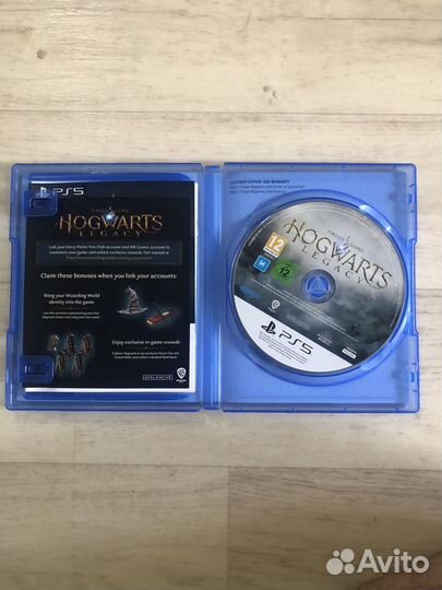 Диск Hogwarts legacy ps 5