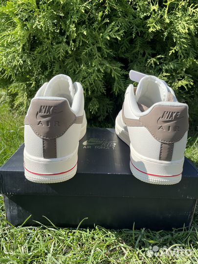 Кроссовки nike air force 1 yohood rice white