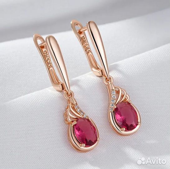 Серьги - капли