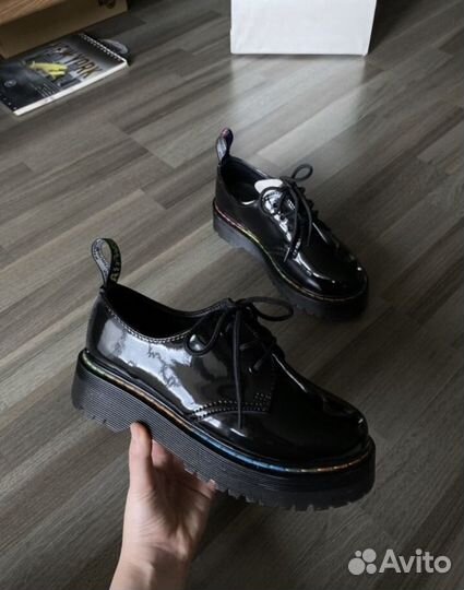 Dr martens 1461 quad rainbow platform оригинал