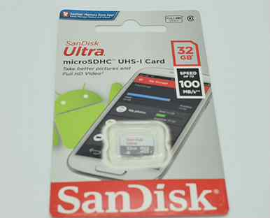 Карта памяти SanDisk Ultra microsdxc 32 гб 100MB/s