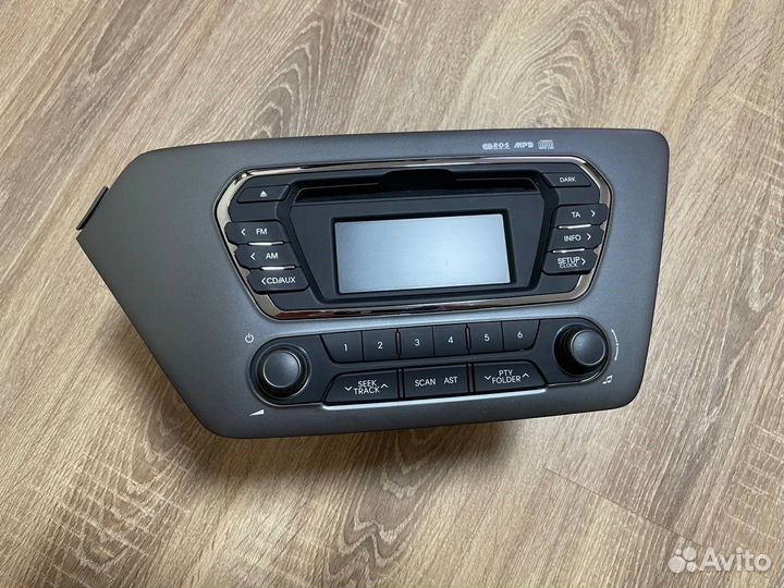 Штатная магнитола Kia Rio - Mobis PA-710-QBR