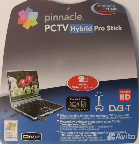 Тв-тюнер Pinnacle pctv Hybrid Pro Stick 330e объявление продам