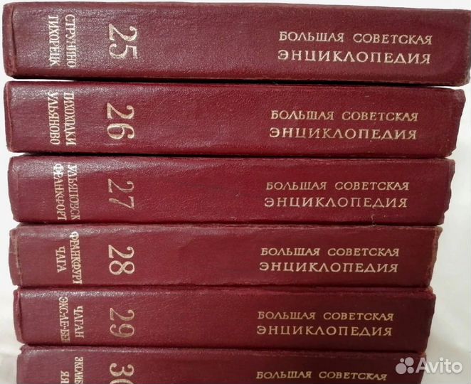 Большая советская энциклопедия 30 томов