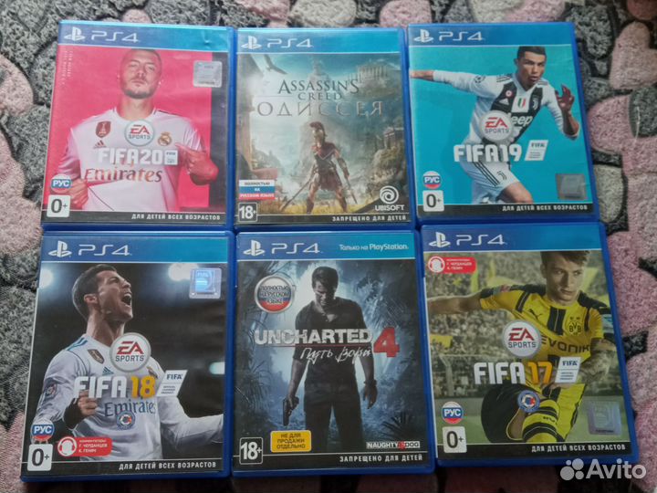 Диски для ps4