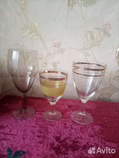 Фужеры бокалы СССР