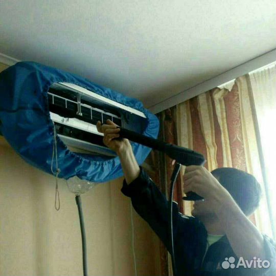 Чистка обслуживание кондиционера,дозаправка,ремонт