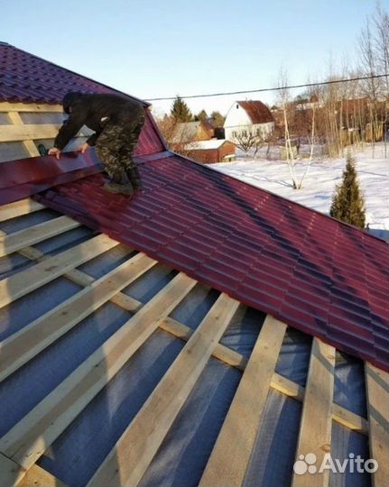 Кровля крыш и ремонт