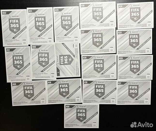 Наклейки Panini Fifa 365 2023-2024