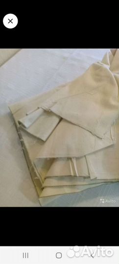 Отрез ткани портяночной,фланель