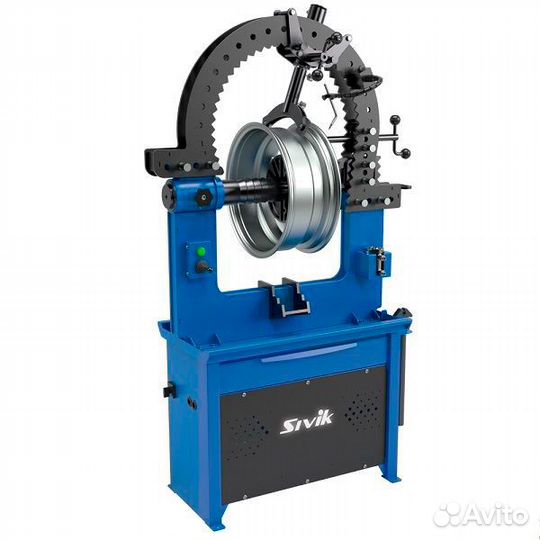 Стенд для правки литых дисков до 24