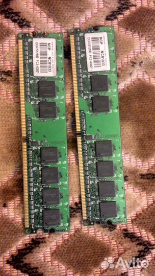 Оперативка ddr 512mb