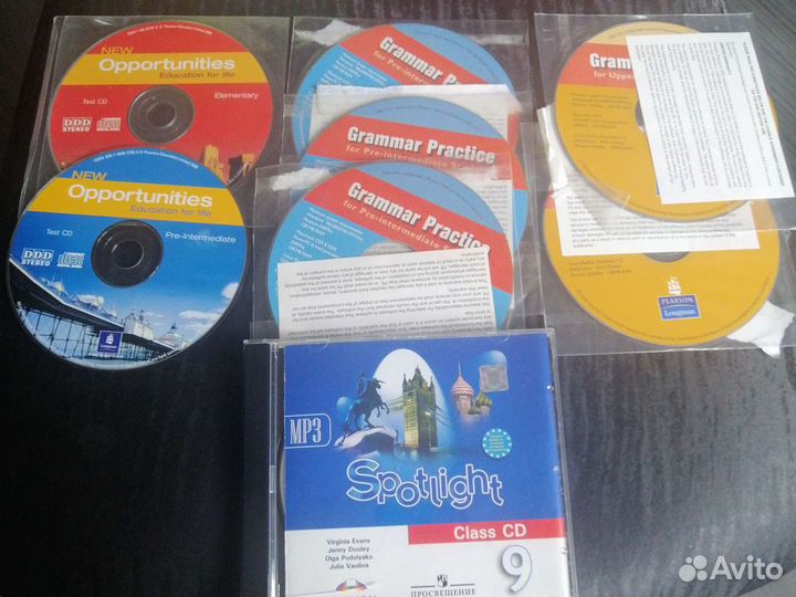 Диски по английскому языку