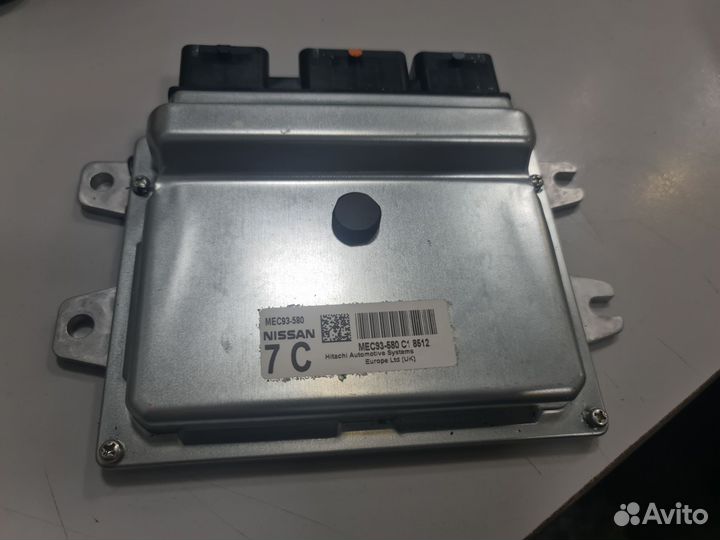 Блок управления двигателем nissan note E11