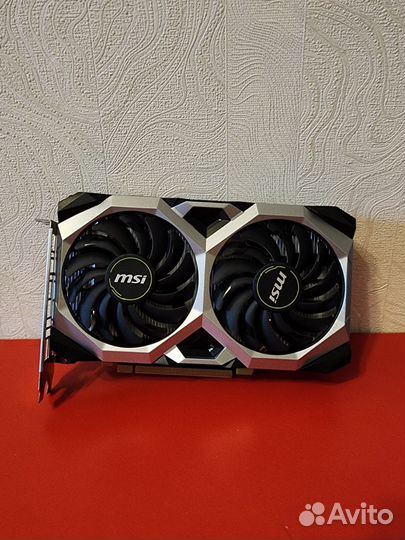 Видеокарта Geforce 2060 rtx 6GB MSI ventus XS