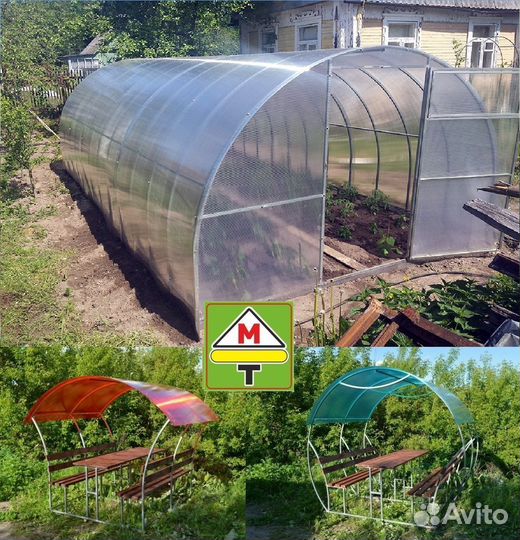 Теплицы из поликарбоната