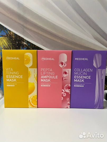 Маска Mediheal Collagen Mucin Essence Mask