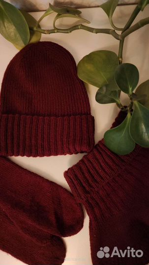 Шапка женская вязаная набор