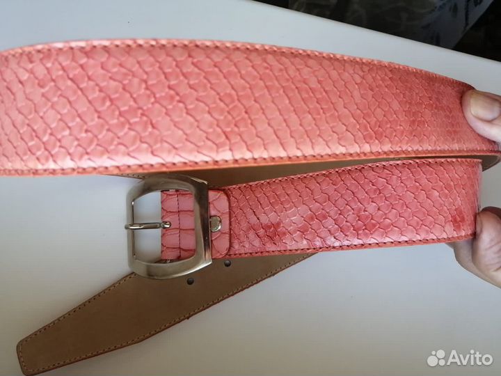 Ремень женский кожаный натуральный