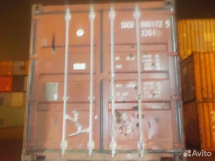 Контейнер 20 футов sgcu0001725