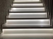 Подсветка лестницы. Автоматическая подсветка