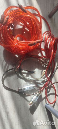 Провода на усилитель, сабвуфер