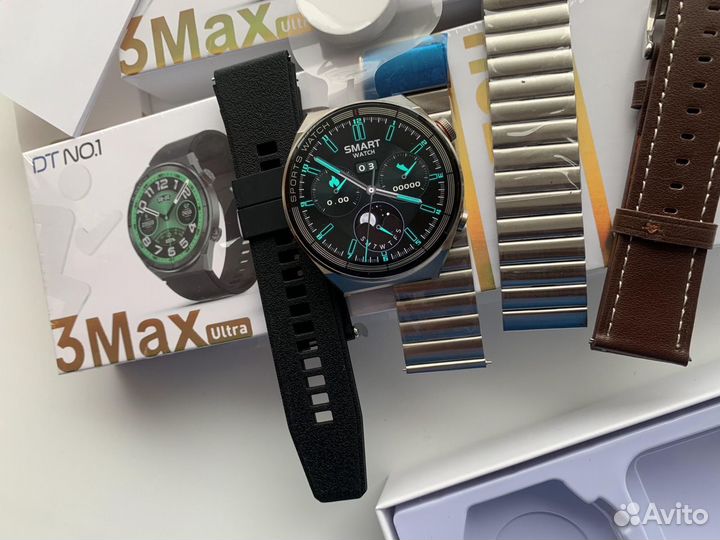 SMART Watch Dt no.1 3max Ultra / 3 ремешка