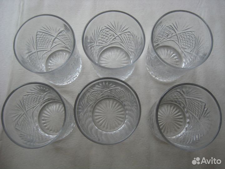 Стаканы из стекла