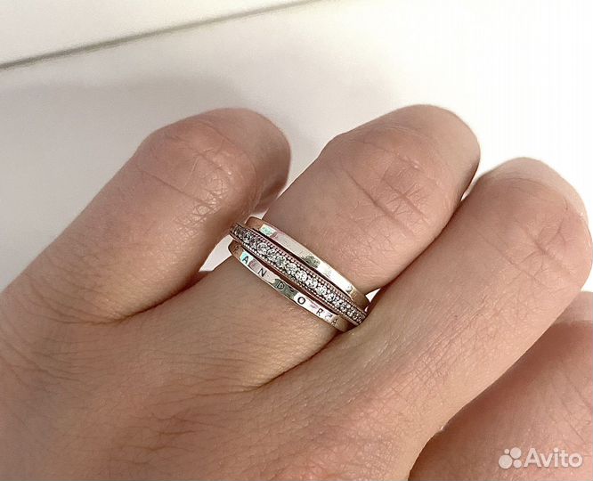 Pandora кольцо