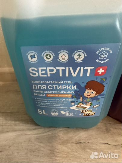 Гель для стирки 5л Septivit