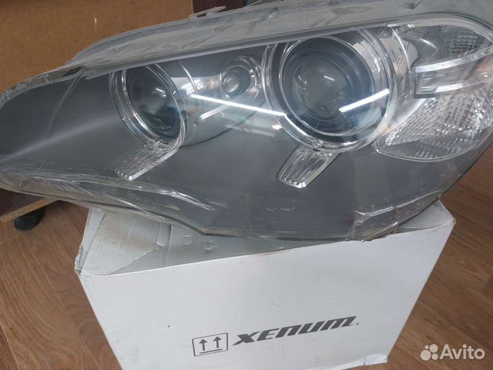 Фара левая bmw x5 e70 рестайлинг на запчасти