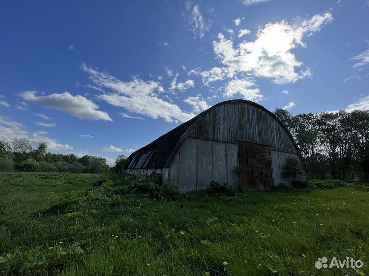 Ангар арочный