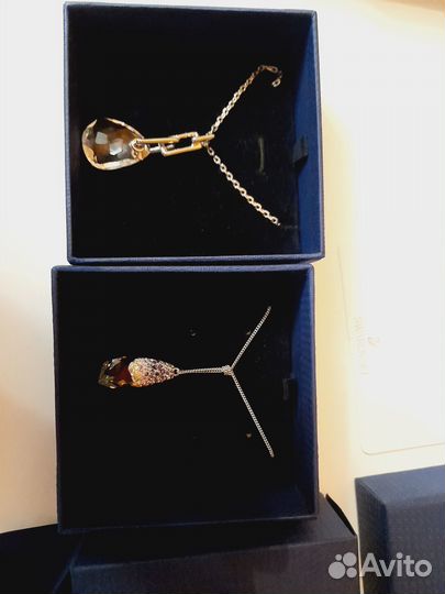 Swarovski колье кристалл