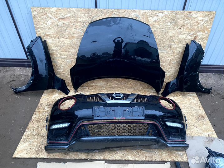 Капот бампер ноускат Nissan Juke Ниссан Жук