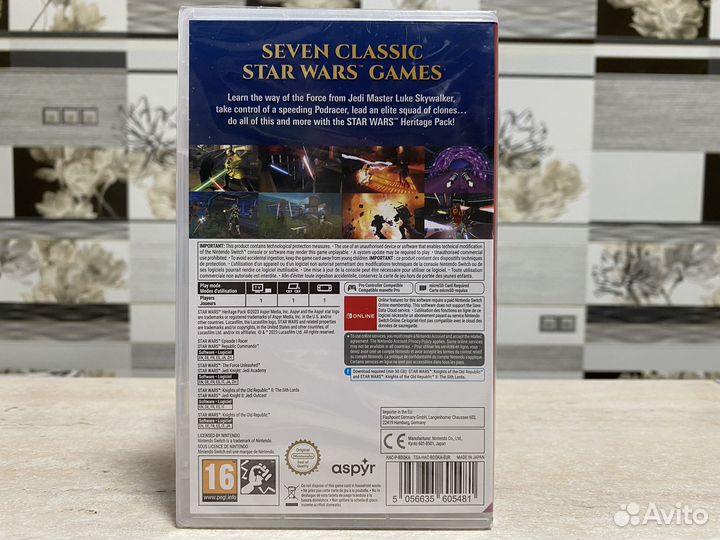 Star Wars Heritage Pack (Новый) Nintendo Switch