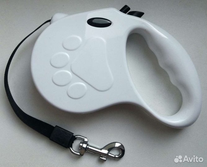 Поводок-рулетка, лента 5 метров, до 35 кг