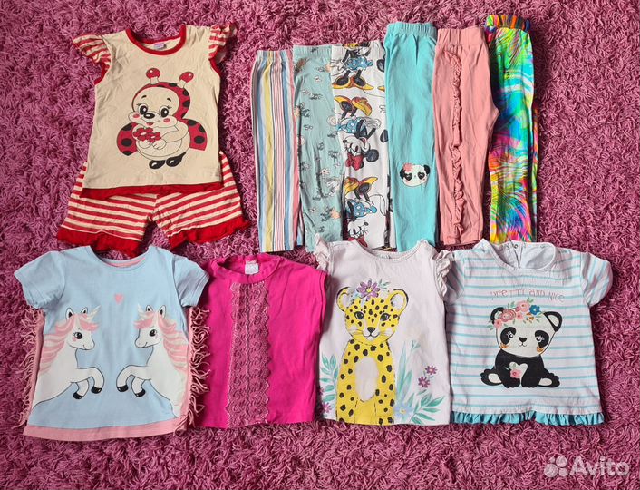 Пакет одежды для девочки 86