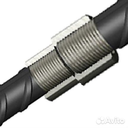 Муфта переходная цилиндрическая резьба 28/20мм