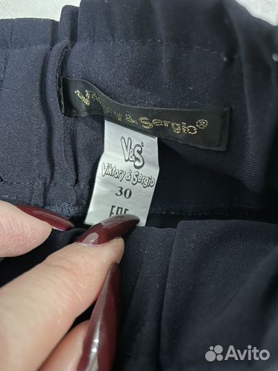 Брюки бананы школьные для девочки 122-128 30