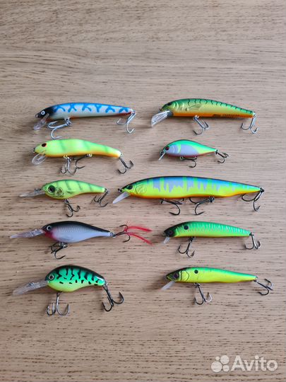 Воблеры США, Япония, Финляндия, Швеция