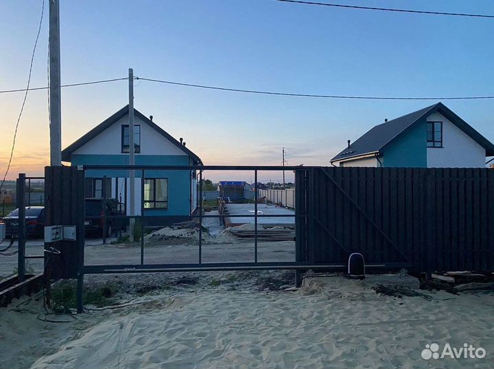 Откатные ворота. Изготовление и монтаж