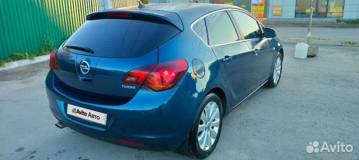 Opel Astra 1.4 AT, 2011, 179 000 км