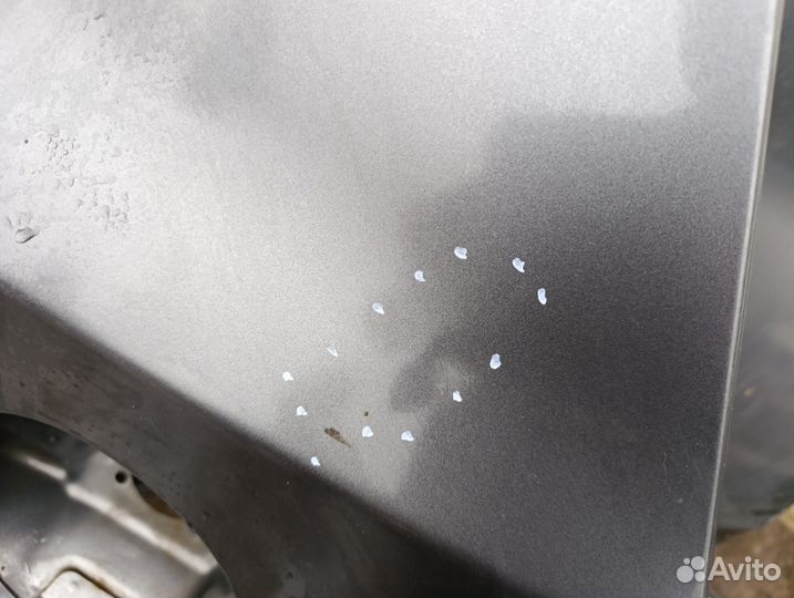 Б/У Б/У Крыло заднее левое хетчбэк, незначительные